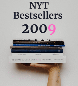 ALL of 2009's NYT #1 Bestsellers!