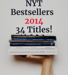 ALL of 2014's NYT #1 Bestsellers!