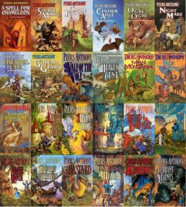 180 Piers Anthony Books