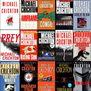 16 Michael Crichton AUDIObooks
